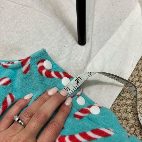 New with Tags Shinesty Mens The Peppermint Pimp Canes Pajameralls Size Large‎ - Picture 11 of 13